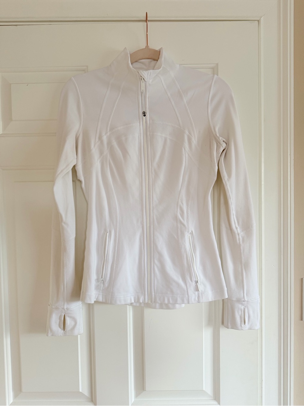 Lululemon Define Luon White Jacket